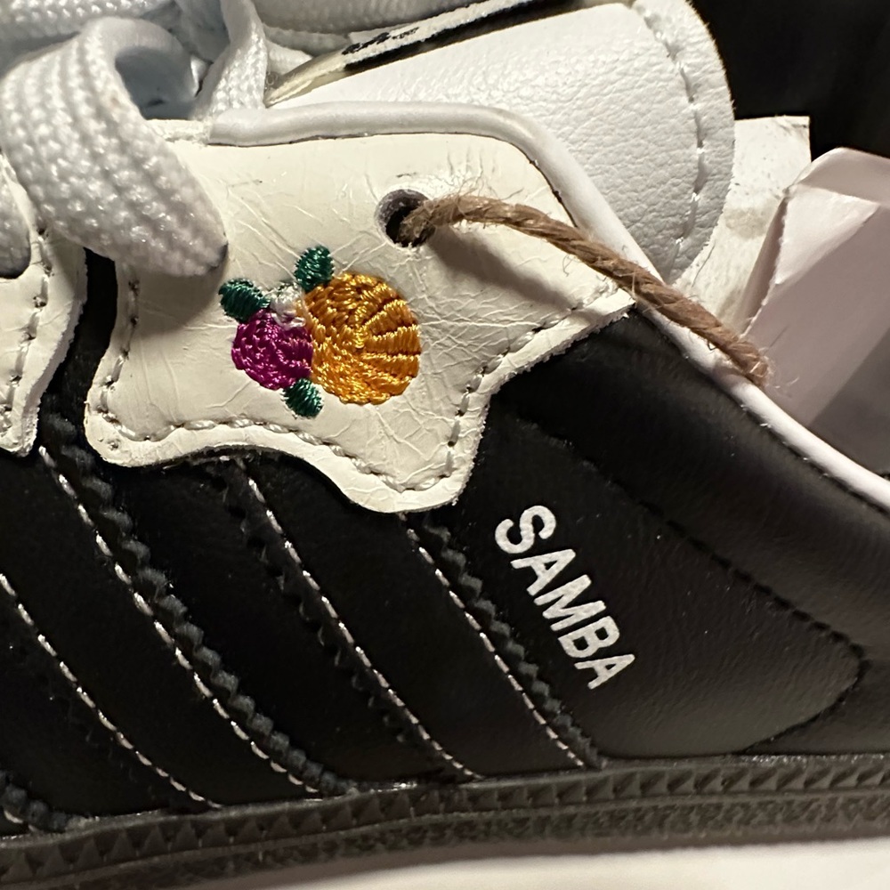 adidas Samba Black and White Sneakers - Picture 6 of 10